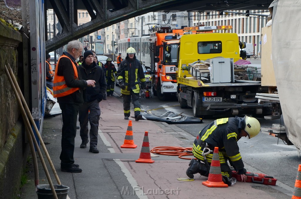 LKW Bruecke Koeln Deutz Opladenestr Deutz Muelheimerstr P161.JPG - Miklos Laubert